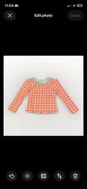 Girls Rash Guard/Swim Top Bright Floral Long Sleeve Swim Top Tommy Bahama 3T